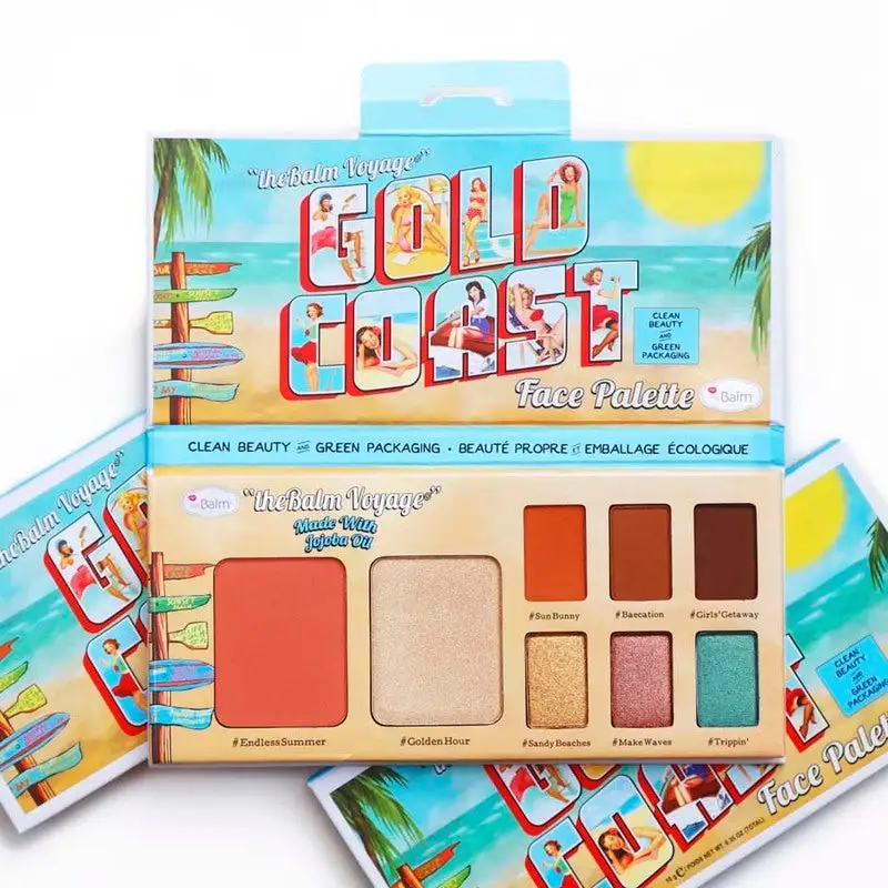 The Balm Voyage Gold Coast Face Palette 4 The Balm Voyage Gold Coast Face Palette - Bilde 2