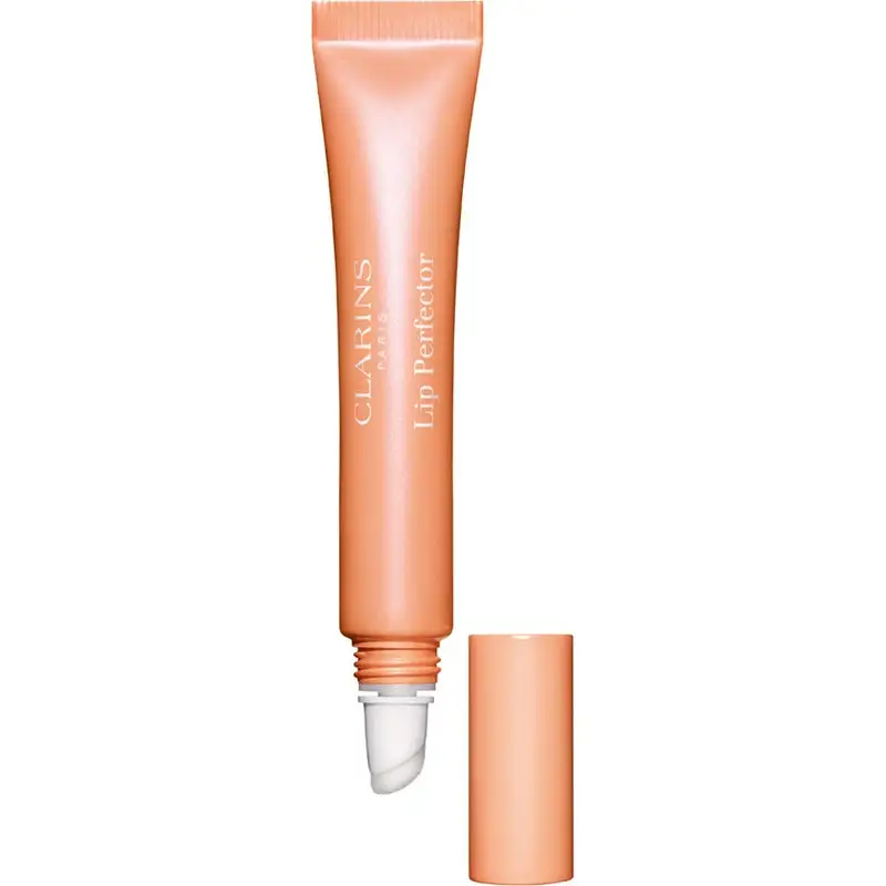 Clarins Lip Perfector 22 Peach Glow 4 Clarins Lip Perfector 22 Peach Glow - Bilde 2