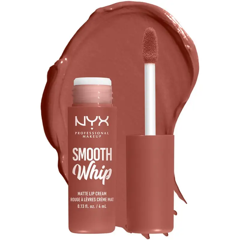 NYX Professional Makeup Smooth Whip Matte Lip Cream Teddy Fluff 04 4 NYX Professional Makeup Smooth Whip Matte Lip Cream Teddy Fluff 04 - Bilde 2