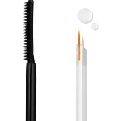 Sweed Lash Lift Mascara + Eyelash Growth Serum Transparant/Black