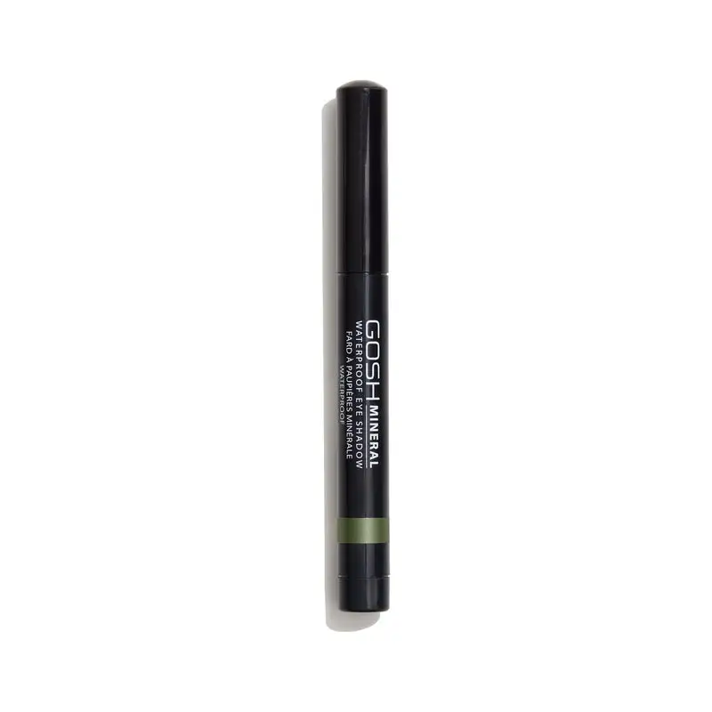 GOSH Mineral Waterproof Eye Shadow Olive Green 013 4 GOSH Mineral Waterproof Eye Shadow Olive Green 013 - Bilde 2