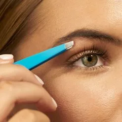 Tweezerman Slant Tweezer Blue Jewel