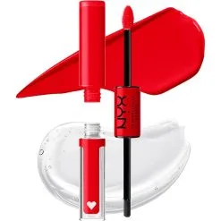 NYX Professional Makeup Shine Loud Pro Pigment Lip Shine Rebel In Red -Øyne butikk X 90585