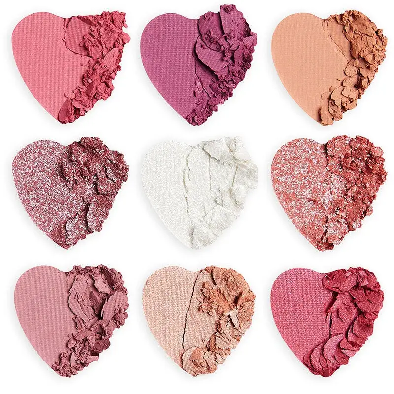 Makeup Revolution I Heart Heartbreakers Sweetheart Eyeshadow Palette 4 Makeup Revolution I Heart Heartbreakers Sweetheart Eyeshadow Palette - Bilde 2