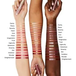 BareMinerals Mineralist Lip Gloss-Balm Clarity Clear Light Pink -Øyne butikk X 96684