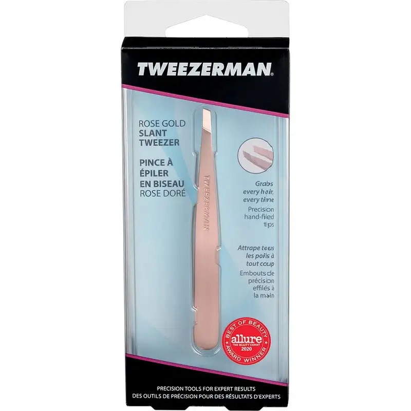 Tweezerman Rose Gold Slant Tweezer 1 St 4 Tweezerman Rose Gold Slant Tweezer 1 St - Bilde 2