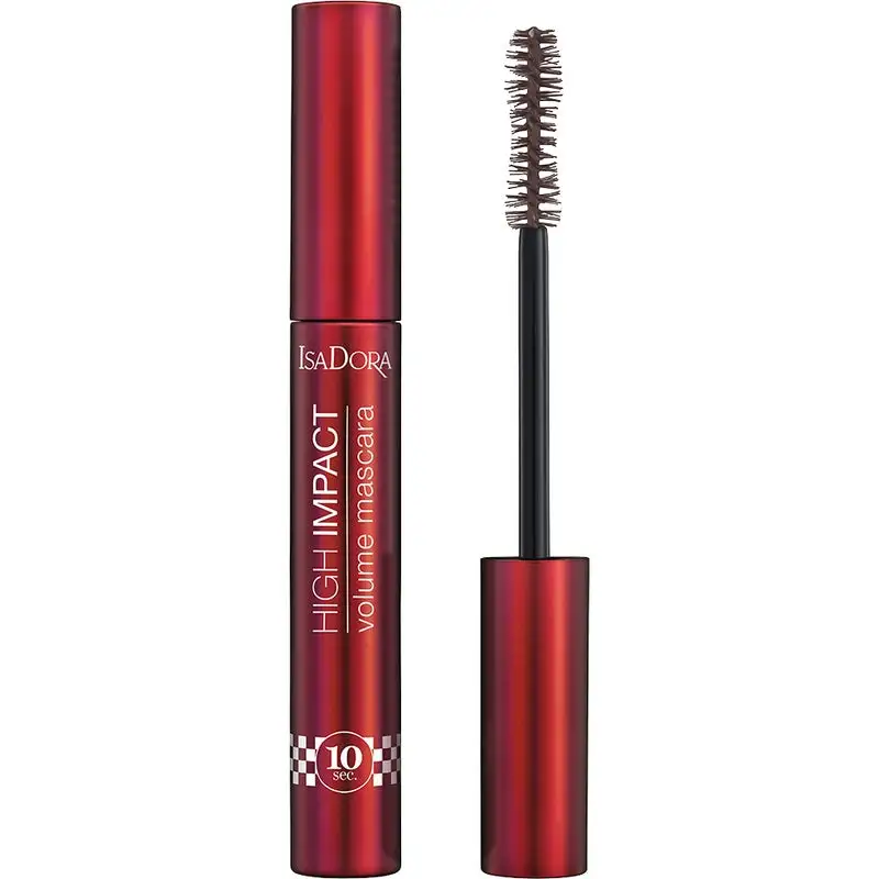 IsaDora 10 Sec High Impact Volume Mascara Mauve Brown 6 IsaDora 10 Sec High Impact Volume Mascara Mauve Brown - Bilde 4