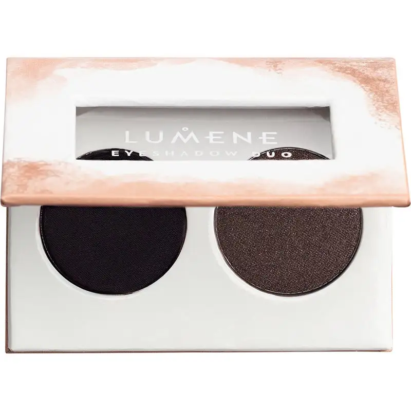 Lumene Bright Eyes Eyeshadow Duo 6 Polar Night 4 Lumene Bright Eyes Eyeshadow Duo 6 Polar Night - Bilde 2