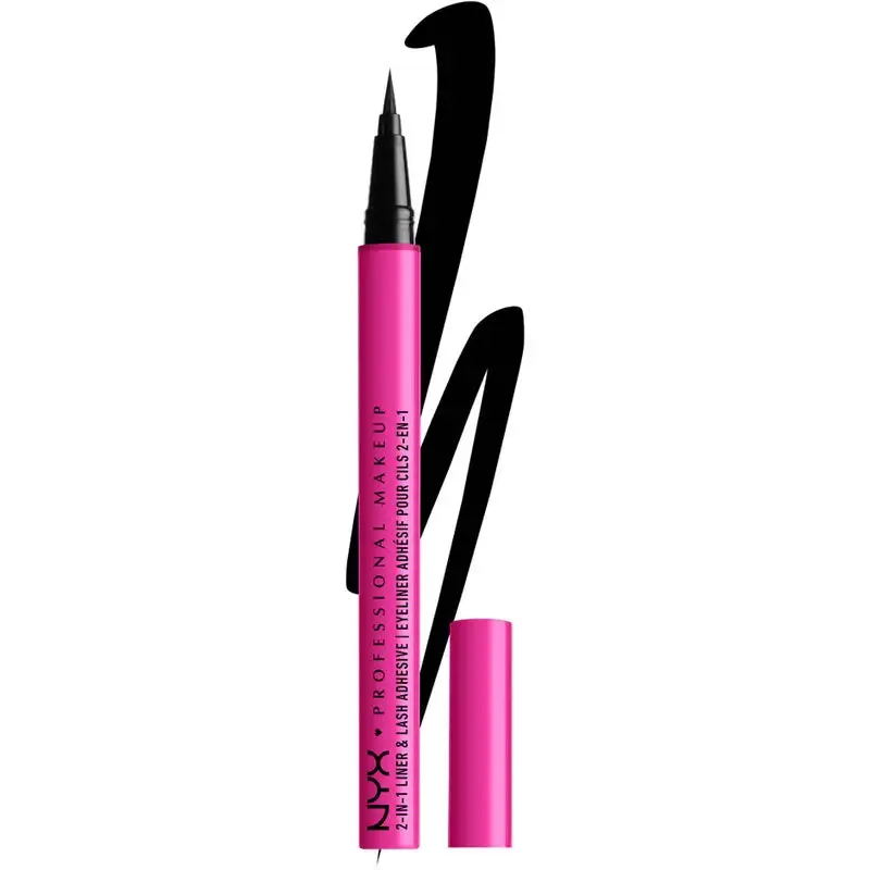 NYX Professional Makeup Jumbo Lash! 2-in-1 Liner & Lash Adhesive Baddest Black 01 5 NYX Professional Makeup Jumbo Lash! 2-in-1 Liner & Lash Adhesive Baddest Black 01 - Bilde 3