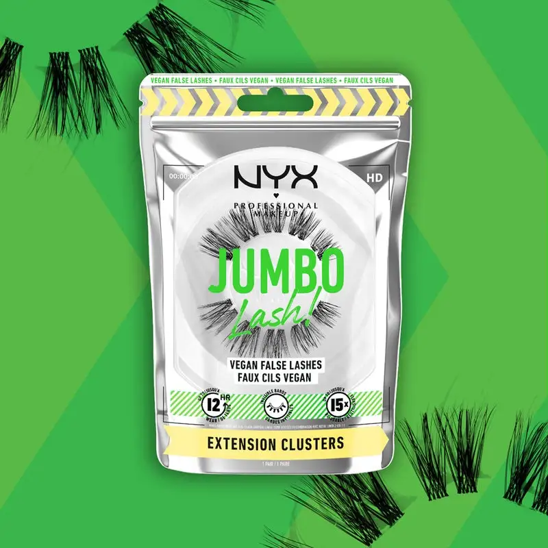 NYX Professional Makeup Jumbo Lash! Vegan False Lashes Extension Clusters 01 5 NYX Professional Makeup Jumbo Lash! Vegan False Lashes Extension Clusters 01 - Bilde 3