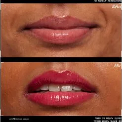 NYX Professional Makeup This Is Milky Gloss Lip Gloss Mixed Berry Shake 09 -Øyne butikk Y 109860