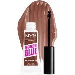 NYX Professional Makeup The Brow Glue Instant Brow Styler Medium Brown 03 8 NYX Professional Makeup The Brow Glue Instant Brow Styler Medium Brown 03 -Øyne butikk Y 112645