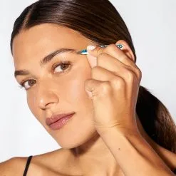 Tweezerman Mini Slant Tweezer Blue Mosaic -Øyne butikk Y 90061