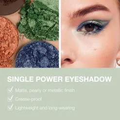 IsaDora Single Power Eyeshadow Starry Blue -Øyne butikk Z 108851