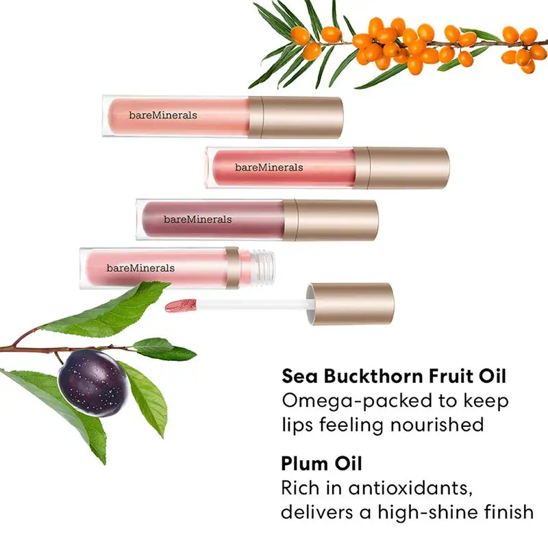 BareMinerals Mineralist Lip Gloss-Balm Love True Mauve 6 BareMinerals Mineralist Lip Gloss-Balm Love True Mauve - Bilde 4